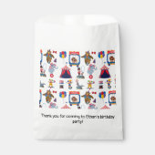 Circus Carnival Geburtstagsparty Babydusche Geschenktütchen (Vorderseite)