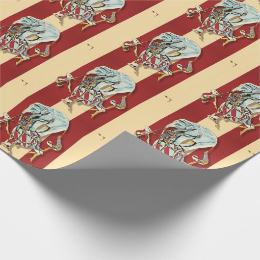 Circus Carnival Geschenkpapier (Ecke)