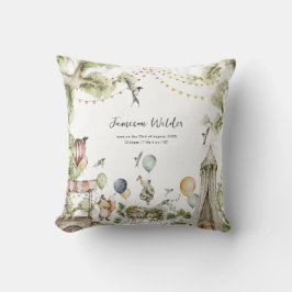 Circus Carnival | Wälder - Geburtsstaten Kissen