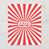 Circus Carnival Watercolor He said she said games (Rückseite)