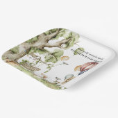 Circus Carnival | Woodland Forest Baby Dusche Pappteller (Gewinkelt)