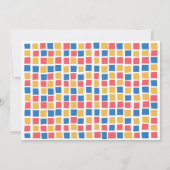 Circus Clown 1. Happy Birthday - Rabatt für Sari Einladung (Rückseite)