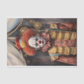 Circus Clown 3 Decoupage Paper Seidenpapier (Vorderseite)