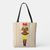 Circus Clown Frauenseitenshow Freak Horror Gothic  Tasche (Rückseite)