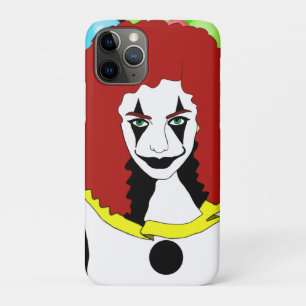Circus Clown Girl Side Ausstellung Horror Gothic A Case-Mate iPhone Hülle