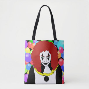 Circus Clown Girl Side Show Freak Horror Gotik Tasche