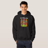 Circus Clown Graphics for Circus Party Hoodie (Vorne ganz)