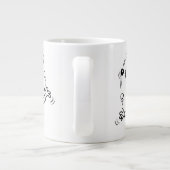 Circus Clown Juggler Jumbo-Tasse (Rückseite)