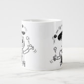 Circus Clown Juggler Jumbo-Tasse (Vorderseite)