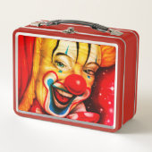 Circus Clown Metall Brotdose (Vorderseite)