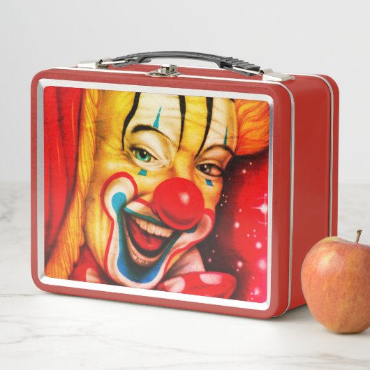 Circus Clown Metall Brotdose (Beispiel)