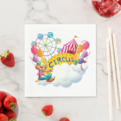 Circus Clown Serviette (Beispiel)