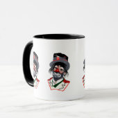 Circus Clown Tasse (Vorderseite Links)