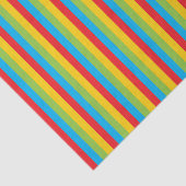 Circus Colofarbene Streifen Seidenpapier (Ausschnitt)