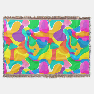 Circus Colors Chaos Abstrakt Art Muster Decke
