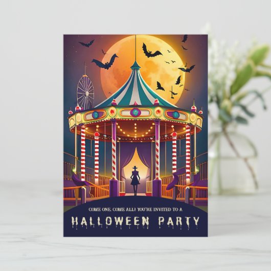 Circus communis einladung (Stehend Vorderseite)