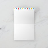 Circus Dankeschön Karte (Innenseite)