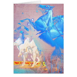 Circus Digital Art Jedes Anlasses Gruß
