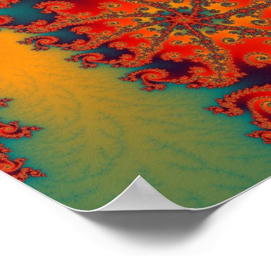 Circus Double Spiral Poster (Ecke)