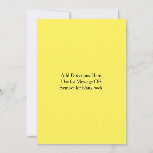 Circus Einladung 2 (Rückseite)