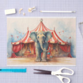 Circus Elephant 1 Decoupage Paper Seidenpapier (Handwerk)