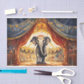 Circus Elephant 3 Decoupage Paper Seidenpapier (Handwerk)
