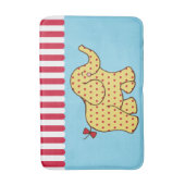 Circus Elephant Bath Mat Badematte (Vorderseite Vertikal)