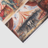 Circus Elephant Collage 1 Decoupage Paper Seidenpapier (Ausschnitt)