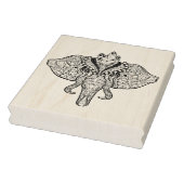 Circus Elephant Doodle Gummistempel (Stempel)