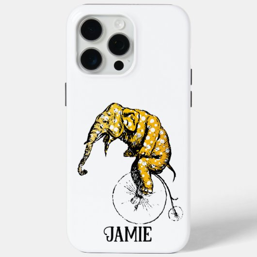 Circus Elephant Gifts Case-Mate iPhone Hülle (Rückseite)