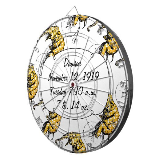 Circus Elephant Gifts Dartscheibe (Vorderseite rechts)