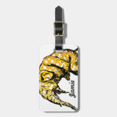 Circus Elephant Gifts Gepäckanhänger (Vorderseite vertikal)