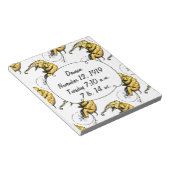 Circus Elephant Gifts Notizblock (angewinkelt)