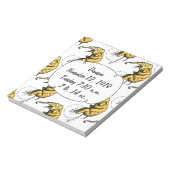 Circus Elephant Gifts Notizblock (Rotiert)