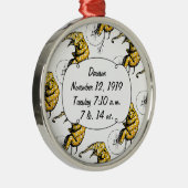 Circus Elephant Gifts Ornament Aus Metall (Rechts)