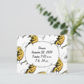 Circus Elephant Gifts Postkarte (Stehend Vorderseite)