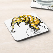 Circus Elephant Gifts Untersetzer (Linke Seite)