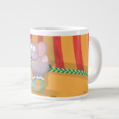 Circus Elephant Jumbo-Tasse (Vorderseite Rechts)