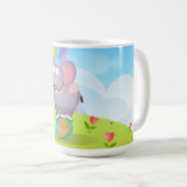 Circus Elephant Kaffeetasse (VorderseiteRechts)