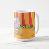 Circus Elephant Kaffeetasse (VorderseiteRechts)