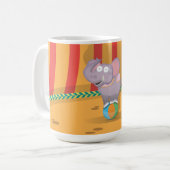Circus Elephant Kaffeetasse (Vorderseite Links)
