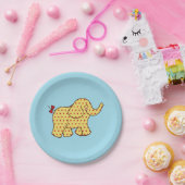 Circus Elephant Kindergeburtstag Party Paper Telle Pappteller (Party)