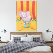 Circus Elephant Leinwanddruck (Insitu (Schlafzimmer))