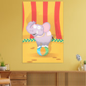 Circus Elephant Leinwanddruck (Insitu (Wohnzimmer))
