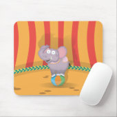 Circus Elephant Mousepad (Mit Mouse)