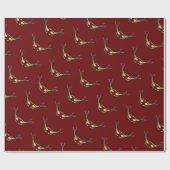 Circus Flying Trapeze Geschenkpapier (Flach)