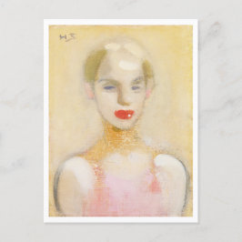 Circus girl, Helene Schjerfbeck Postkarte