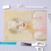 Circus girl, Helene Schjerfbek Seidenpapier (Handwerk)