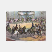 Circus Grand Finale, Circa 1872. Fleecedecke (Vorderseite (Horizontal))
