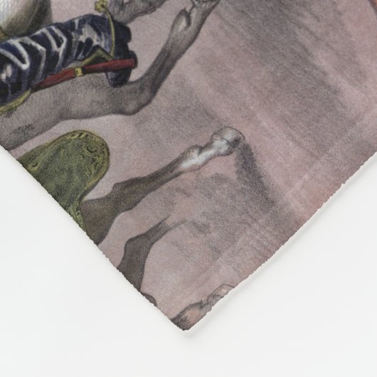 Circus Grand Finale, Circa 1872. Fleecedecke (Ecke)